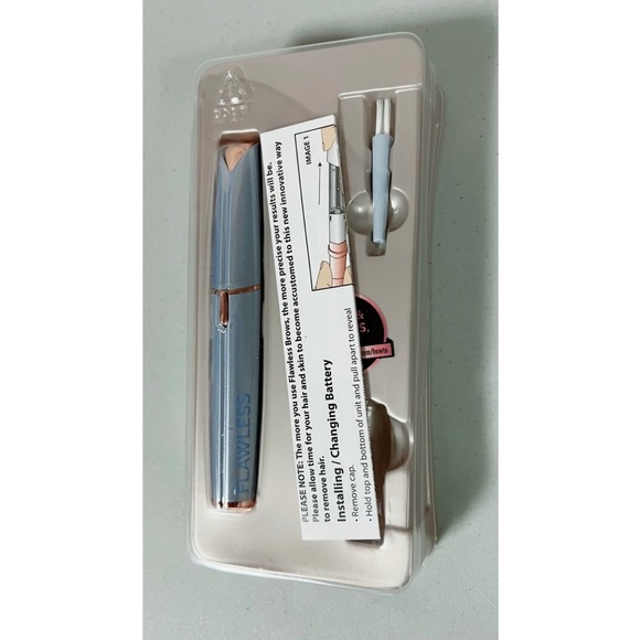 Finishing Touch Flawless Brows Instant Hair Remover Wand Device NWT ✨ #beauty - Picture 3 of 3